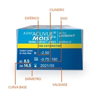 Acuvue Moist Astigmatismo: Visão Nítida e Conforto Diário - imagem 2