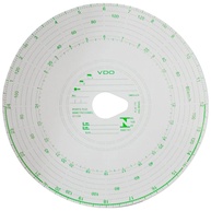 Discos Tacógrafo VDO: 100 Unidades para Controle Diário - imagem 2