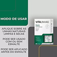 Base Vitaunhas Tea Tree: Unhas Saudáveis em 7 Dias! - imagem 2