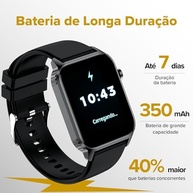 Smartwatch i2GO Track S200: 7 Dias de Bateria, IP67 e 36 Funções Essenciais - imagem 3