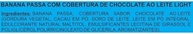 Bananinha Com Chocolate Ao Leite Diet Zero Açúcar Sem Glúten 20 Unidades de 28g - Banana Mania - imagem 2