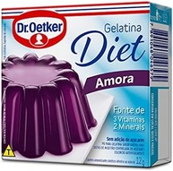 Dr.Oetker Dr. Oetker Gelatina Em Pó Diet Sabor Amora Sobremesa Com Sabor E Consistência Deliciosa Fácil De Fazer 12G - imagem 2