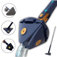 Mop Triangular Giratório 360° com Microfibra Lavável - Limpeza Eficiente em Cantos Difíceis - imagem 3