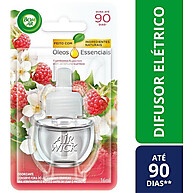Difusor Elétrico Bom Ar Framboesa e Jasmim: 90 Dias de Aroma! - imagem 1