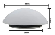 Difusor de Ventilador de Teto Volare em Vidro Fechado 30cm - Design Elegante e Funcional - imagem 2
