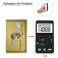 Mini Rádio Digital Portátil AM/FM Estéreo com Fone de Ouvido - Som Cristalino em Qualquer Lugar! - imagem 4