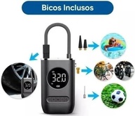 Compressor de Ar Portátil Digital com Lanterna LED: Calibragem Perfeita para Pneus e Infláveis - imagem 5