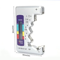 Testador de Bateria Digital LCD: Verificador de Carga Universal para Pilhas AA, AAA, 9V e Botão - imagem 3
