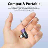 Adaptador USB-C 90°: Power Delivery 120W e Display Digital - imagem 4