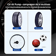 Mini Compressor de Ar: Portátil e Digital - imagem 2