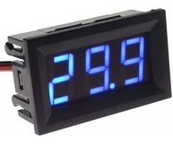 Medidor de Bateria Digital 12V-100V: Monitore sua Fonte Chaveada e Som Automotivo com Precisão - imagem 3