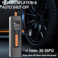 Compressor de Ar Portátil: Inflador de Pneu Sem Fio com Medidor Digital - imagem 3