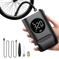 Mini Compressor de Ar Digital Recarregável: Inflador Portátil com Lanterna LED para Pneus, Bolas e Mais! - imagem 1