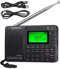 Rádio Portátil ZHIWHIS Bluetooth: Som Estéreo, MP3, Gravador Digital e Temporizador de Sono - imagem 2