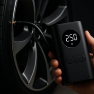 Compressor de Ar Digital Portátil Premium: Calibrador Completo com Lanterna LED para Pneus e Infláveis - imagem 3