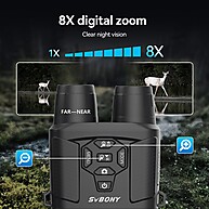 Binóculos SVBONY SA206 4K Noturno com Zoom Digital - imagem 2