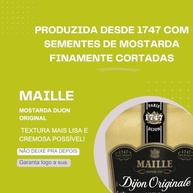 Mostarda Francesa Maille Dijon E L'ancienne Kit Com 2 Un - imagem 3