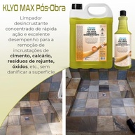 Klyo Max Limpador Desincrustante Ácido Pós Obra Renko 5L - Concentrado com Diluição 1:10 - imagem 3
