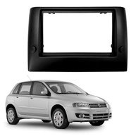 Moldura Painel 1/2 Din Fiat Stilo 2002-2010 Preto Fosco - Instalação de Rádio Perfeita - imagem 2