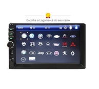 Central Multimídia MP5 2 Din: Espelhamento Android/iOS, Bluetooth, Câmera de Ré e Mais! - imagem 3