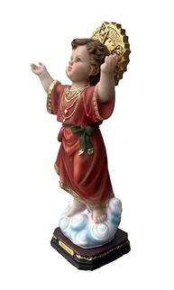 Estátua do Baby Jesus Niño Dios 30,5 cm - Decoração Religiosa Católica para Casa e Capela - imagem 5