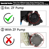 Bomba Direção Hidráulica Nova para Dodge Ram 1500 (2002-2007) - 3.7L, 4.7L, 5.7L | OE# 52113364AH - imagem 3