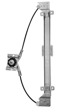 Máquina de Vidro Elétrica Corsa 2002-2012 Manual Traseira Direita - Peça de Reposição Essencial - imagem 3