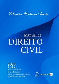 Manual de Direito Civil 5ª Edição 2025 - Maria Helena Diniz | Essencial para Estudantes - imagem 1