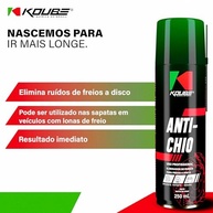 Koube Anti Ruído Pastilhas de Freio 300ml: Silencie o Barulho e Dirija com Tranquilidade - imagem 3