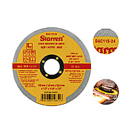 Disco Abrasivo Starrett DAC115-24 – Corte Rápido e Preciso em Metal - imagem 1
