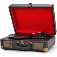 Toca Disco Vinil Retrô com Bluetooth e USB: Reviva a Magia do Vinil com Som de Alta Qualidade - imagem 1
