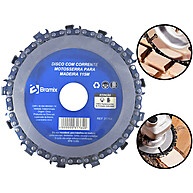 Disco Corte Madeira 115mm Bramix: Rápido e Preciso! - imagem 1