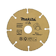 Disco Corte Madeira 4.3/8" Makita: Corte Preciso! - imagem 1