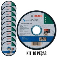 Disco de Corte Bosch 7 Pol: Kit 10 Unidades Inox/Metal - imagem 1