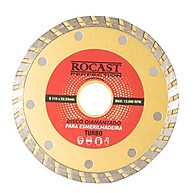 Disco Diamantado 115mm ROCAST: Corte Preciso! - imagem 1