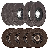 Disco Flap 5" 115mm – Acabamento Profissional com 10 Peças - imagem 1