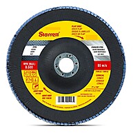 Disco Flap Cônico Starrett 4.1/2" – Desbaste Impecável - imagem 1