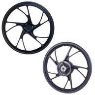 Roda Rodão Pé de Galinha Preto para Honda Bros 150 ESD (Freio a Disco Dianteiro) - imagem 1