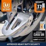 Cadeado de Disco Urban UR210S: Segurança Anti-furto Classe SRA para sua Moto - imagem 4