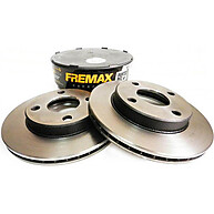 Disco Ventilado + Pastilha Freio Kangoo: Kit Completo Dianteiro - imagem 1