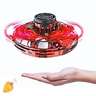 Disco Voador LED Vermelho Castela – Diversão Noturna 360° - imagem 1