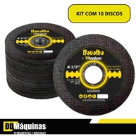 Discos de Corte Fino Titanium: Kit 10 Unidades - imagem 1