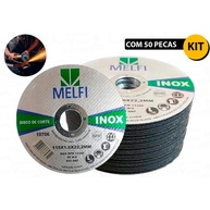 Discos de Corte Inox 4.1/2" - Kit 50 Peças - imagem 1