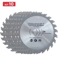 Discos de Corte Madeira 110mm: Kit 10 Unidades - imagem 1