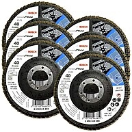 Discos Flap 115mm Bosch: Kit 6 Unidades Grão 40 - imagem 1
