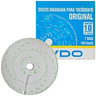 Discos Tacógrafo Semanal VDO: 70 Unidades - imagem 1