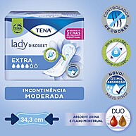 Tena Lady Discreet Extra: Proteção e Discreção - imagem 2
