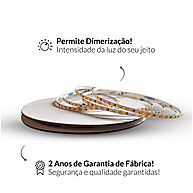 Fita LED Slim 3mm: Iluminação Elegante e Discreta - imagem 2