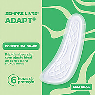 Sempre Livre Adapt: Absorção Suave e Discreta - imagem 2