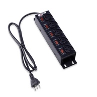 Filtro de Linha Force Line 5 Tomadas com Disjuntores Rearmáveis Individuais - Proteção Inteligente para seus Equipamentos - imagem 1